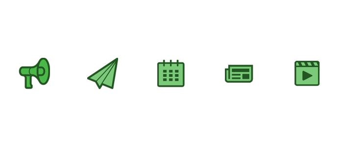 icons greens