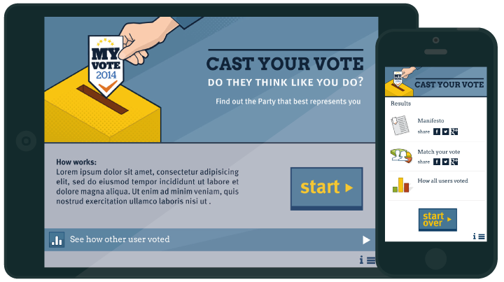 my_vote_Screen_iphone_ipad image of the mobile app