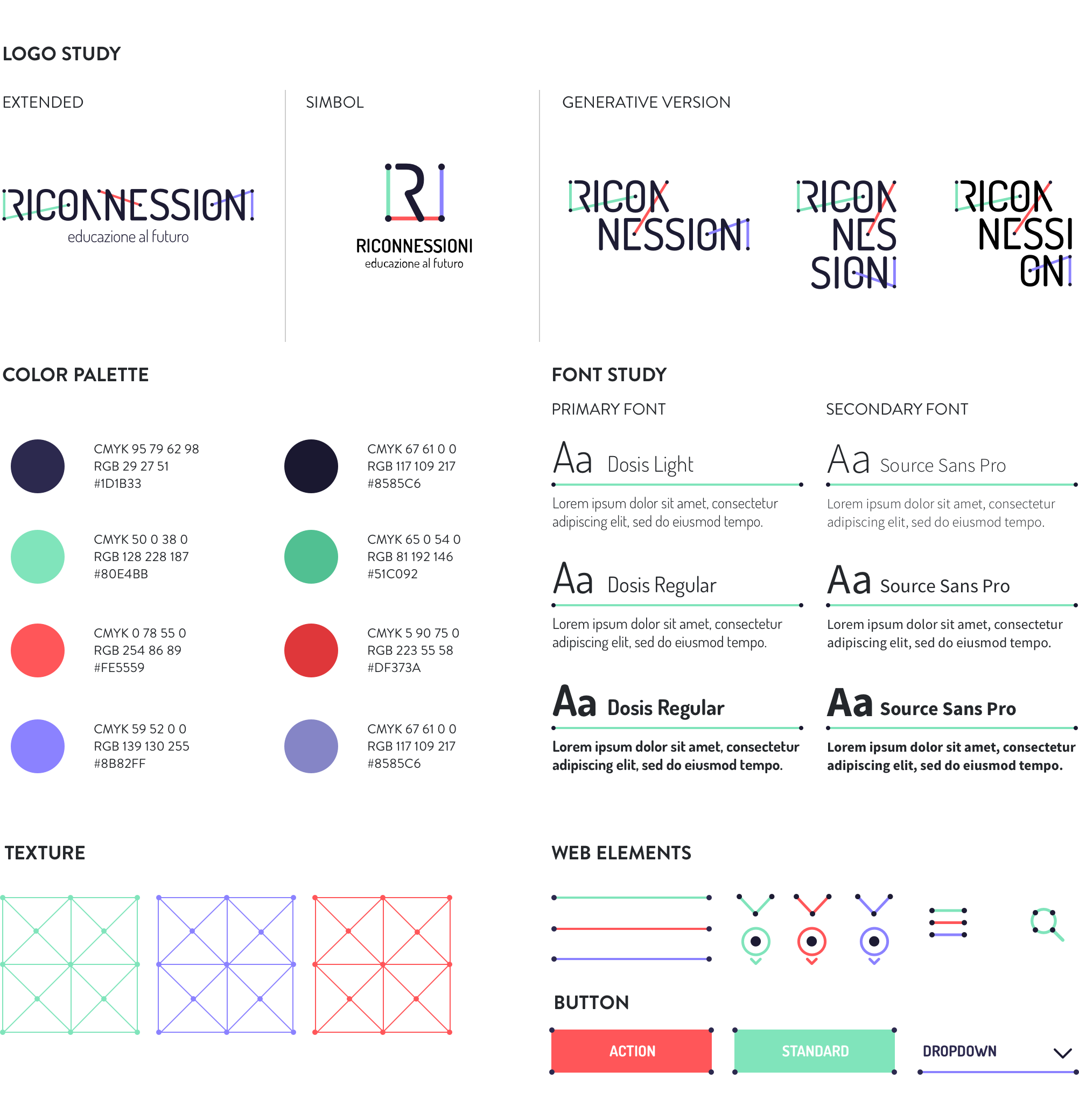 brand identity - riconnessioni project