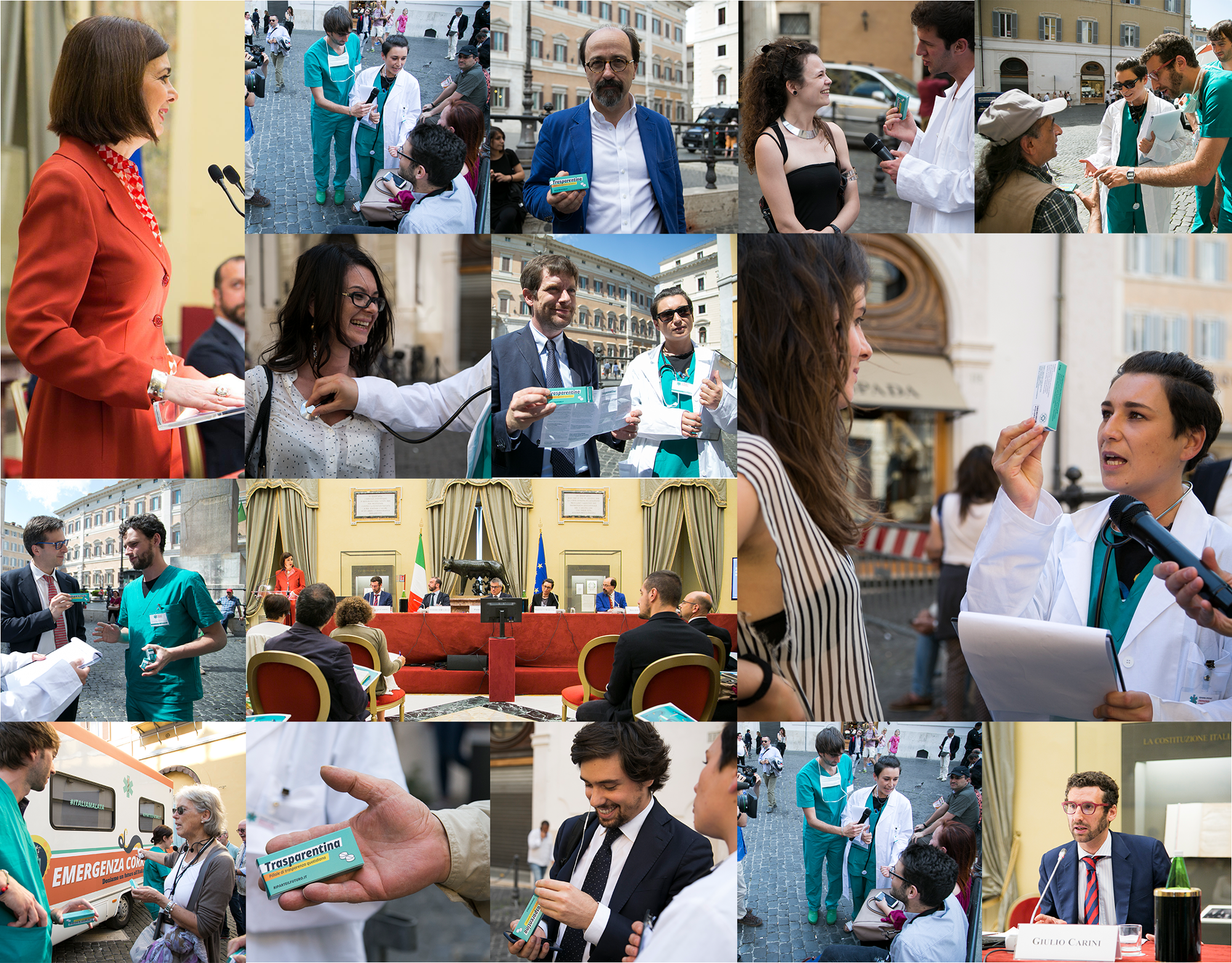 action image with some photographs of the event