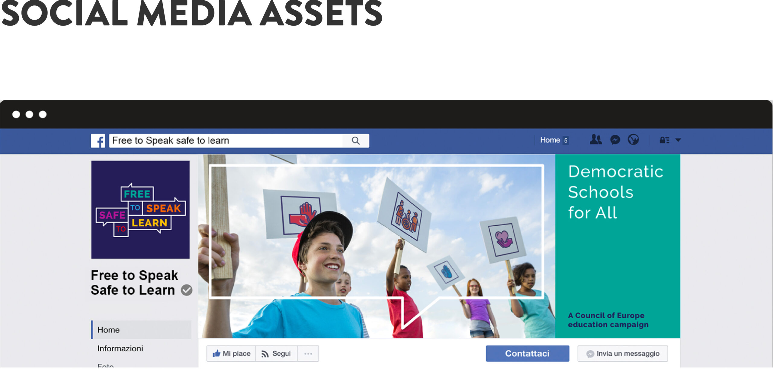 social assets mobile