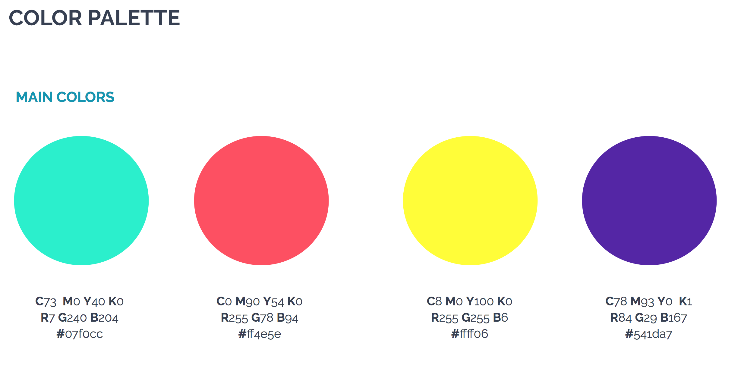 color palette image of the color palette