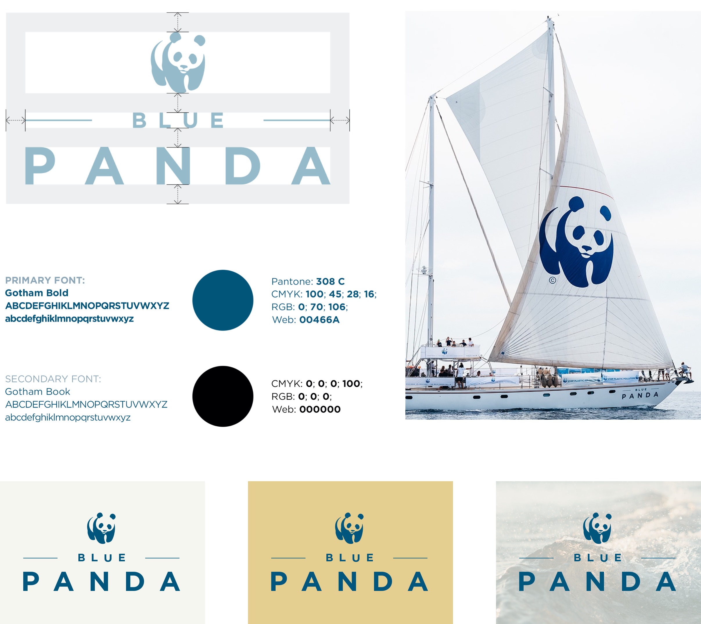 wwf boat brand identity