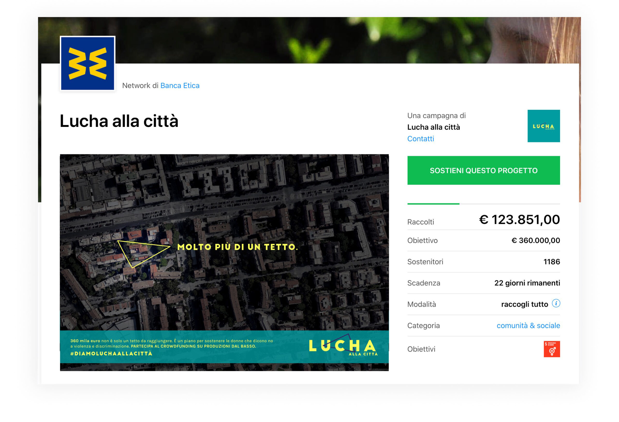 crowdfunding page lucha