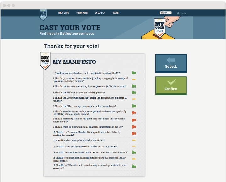 my_vote_manifesto image of the website
