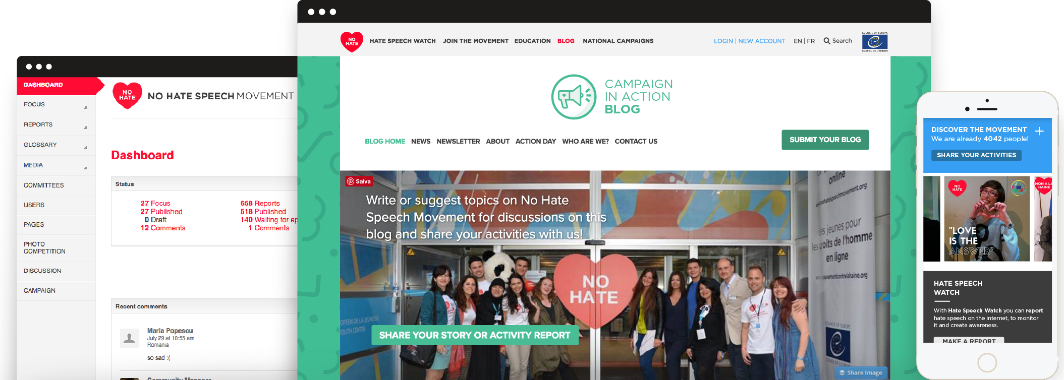 nohate_img-06 website responsive mockup
