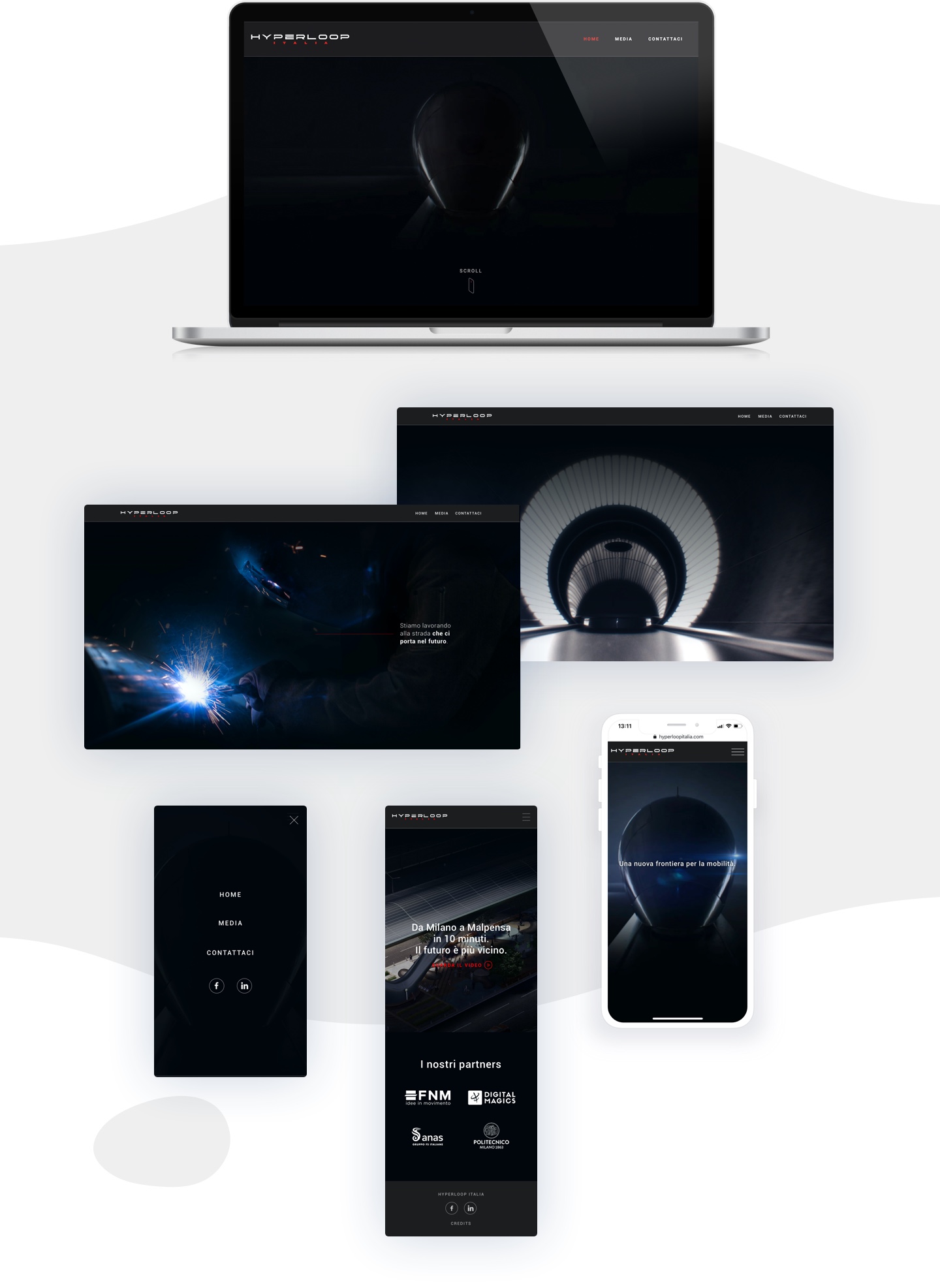 website hyperloop 2 website hyperloop mockup responsive