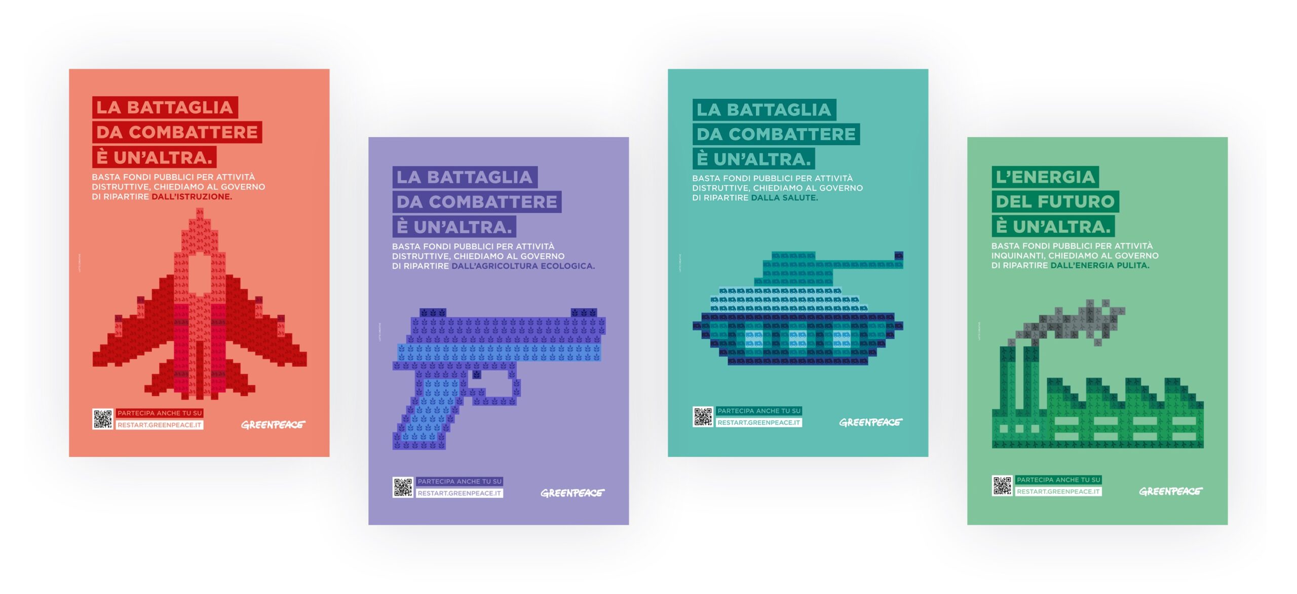 posters_gpforeprofit posters campaign greenpeace