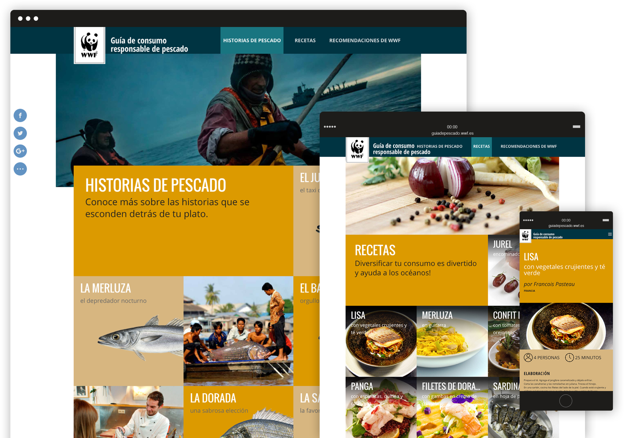 website_Graphic_Design_WWF website mockup WWF sea food guide