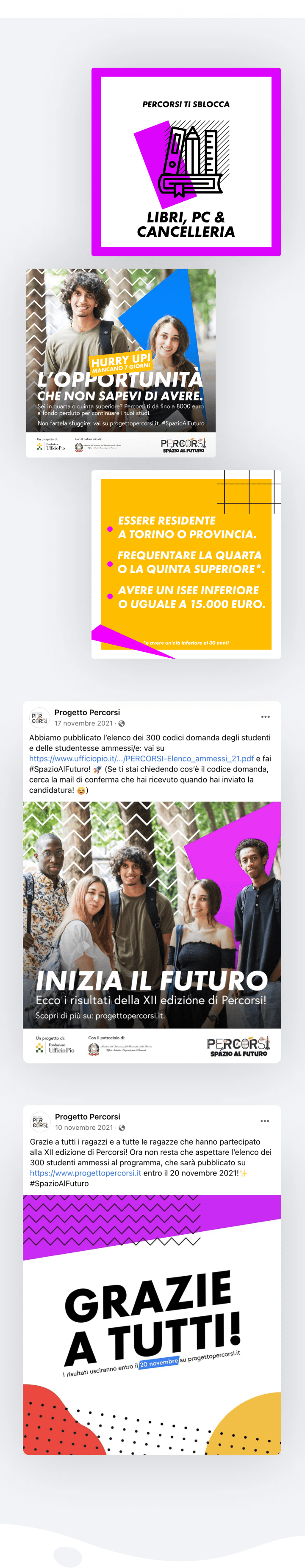 SocialMedia_UfficioPio_Mobile Social Media asset of the project Ufficio Pio