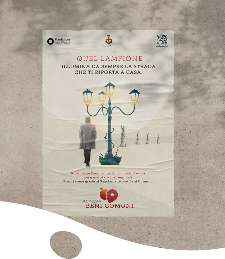 poster Padova beni comuni mobile