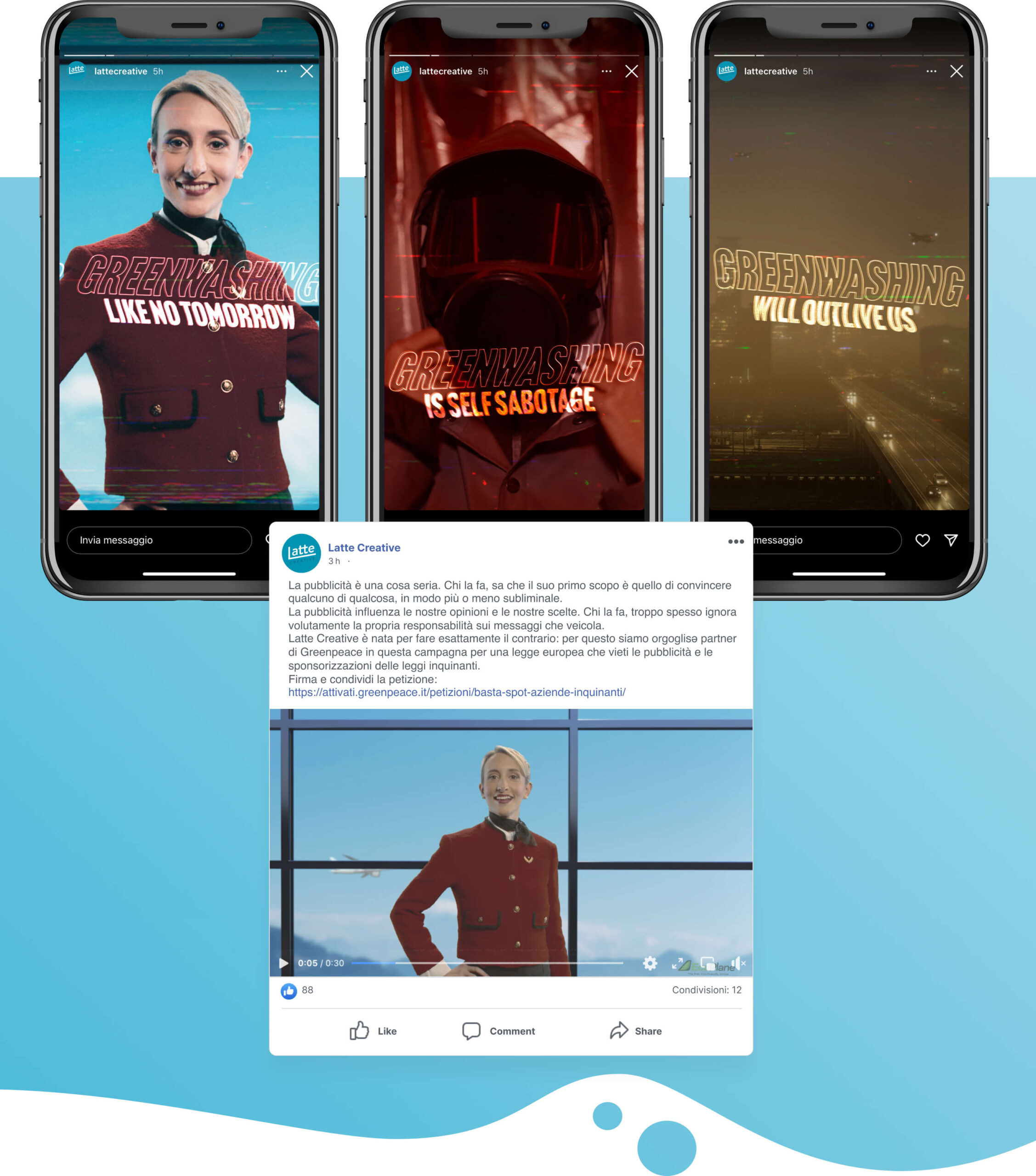 Social Social media stories and facebook