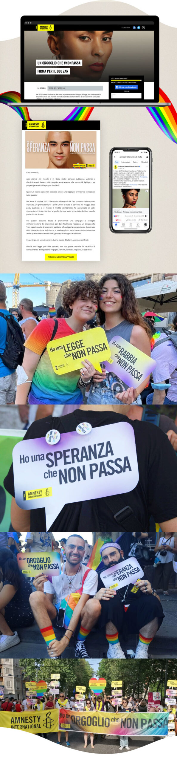 declinazioni campagna amnesty italia ddl zan appello