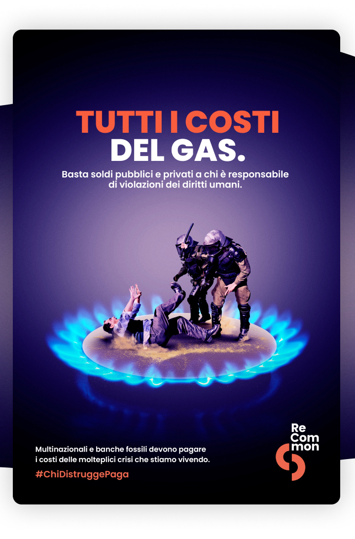 Concept image recommon il vero prezzo del gas_mobile Key visual Recommon campaign - mobile view